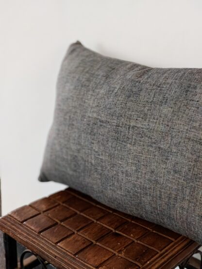 Plain Grey Cushion - Image 2